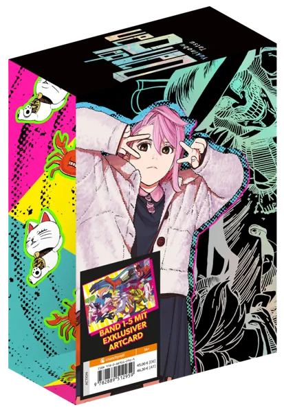 Dandadan – Band 01 - 05 - im Sammelschuber